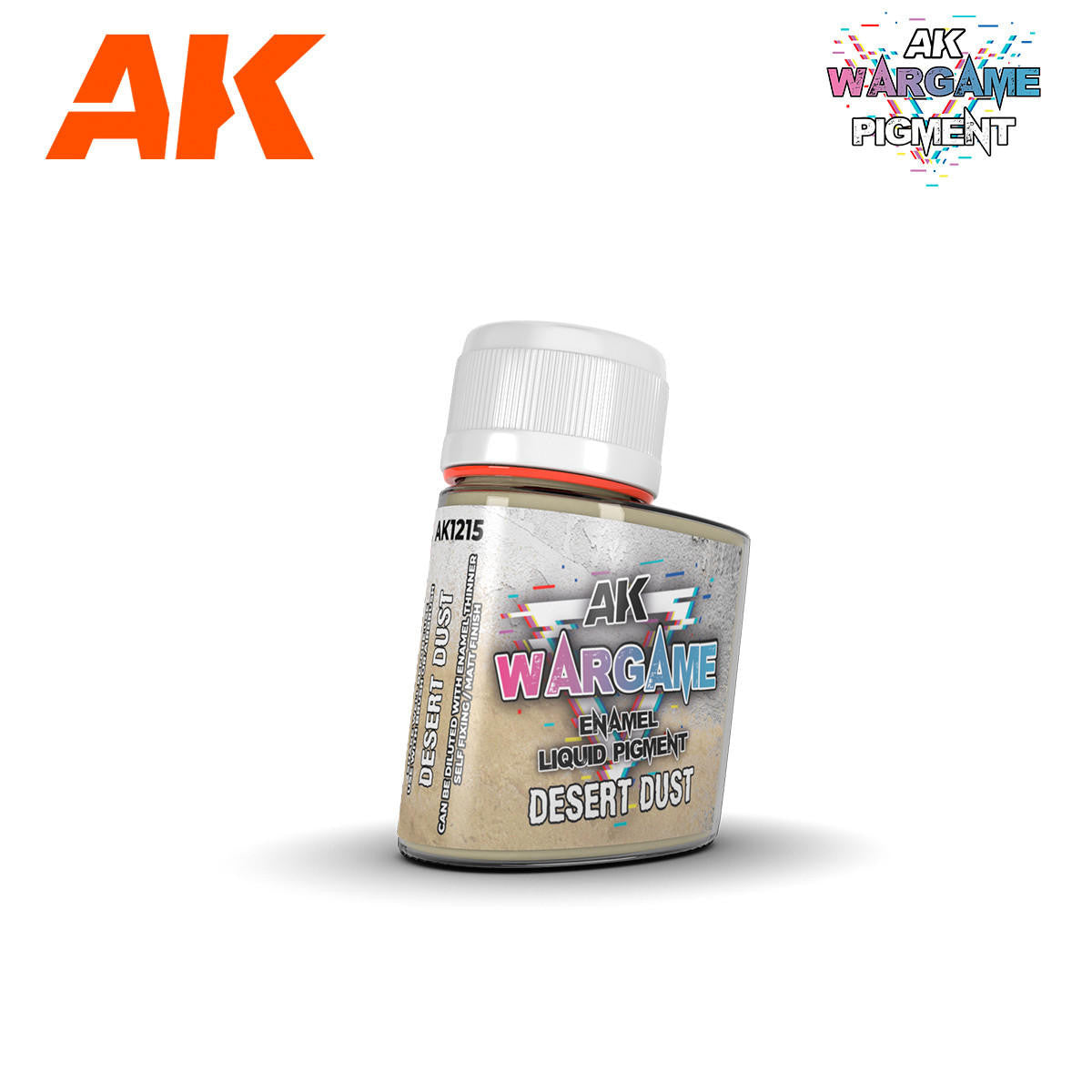 AK Interactive Enamel Liquid Pigments Desert Dust AK1215